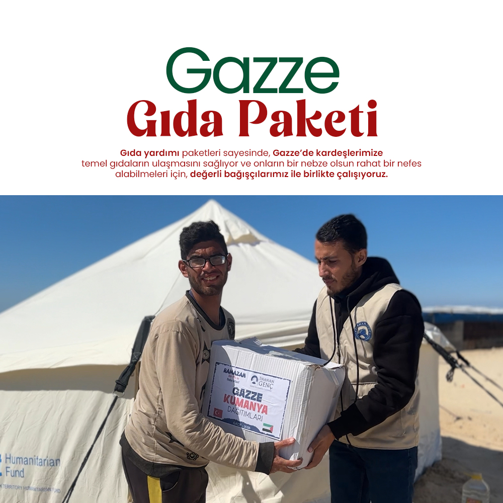 GAZZE KUMANYA DAĞITIMI
